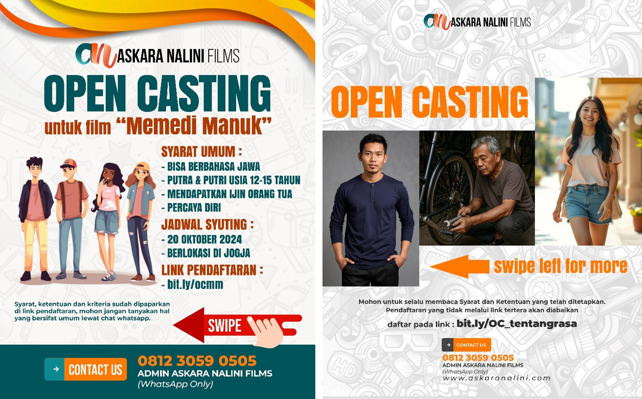 Open Casting Film Jogja