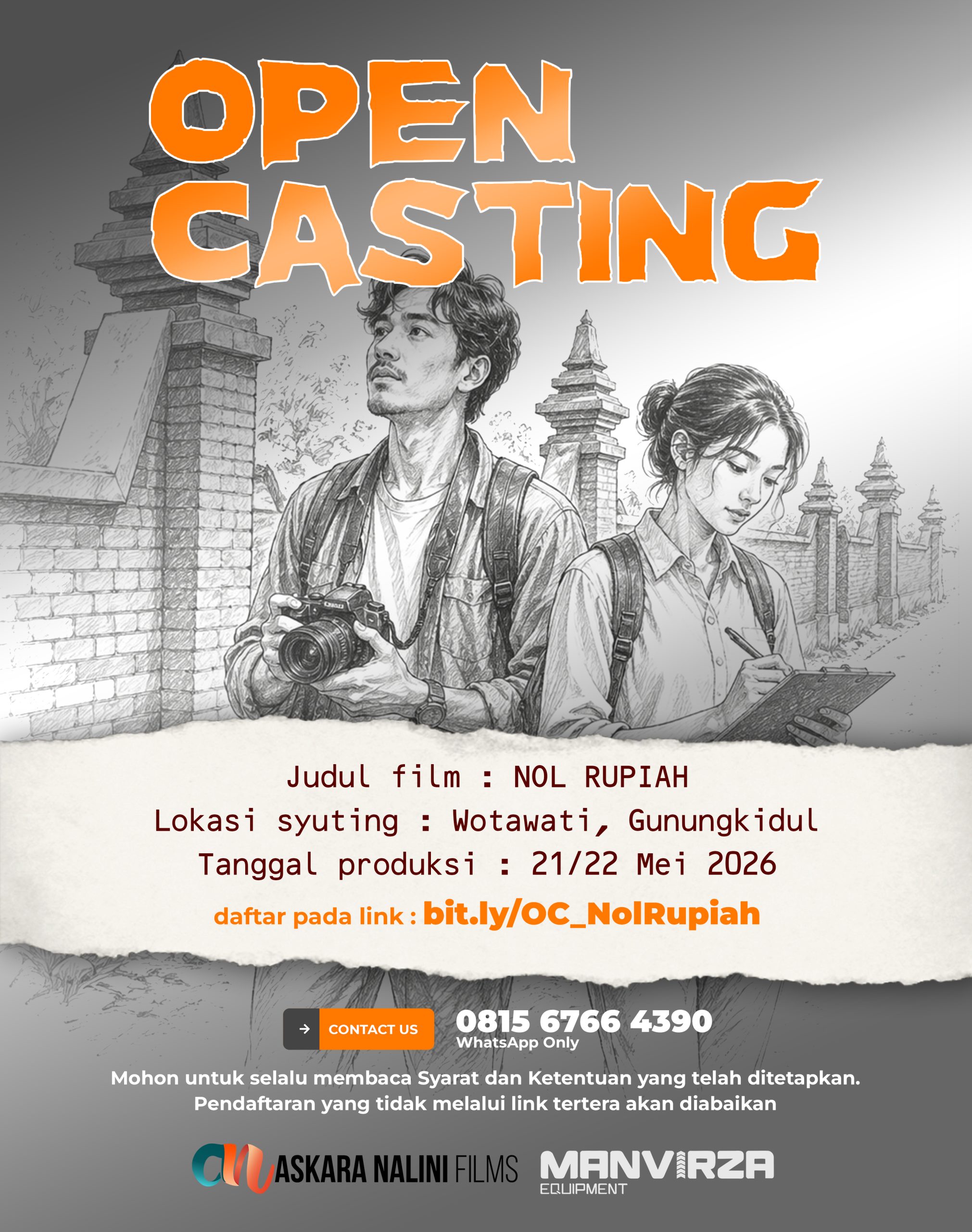 Open Casting Film Jogja